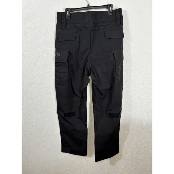 Spec Ops Pants Mens Size 32 32x28 Tactical Black Cargo Cotton Blend Pockets - Picture 11 of 13